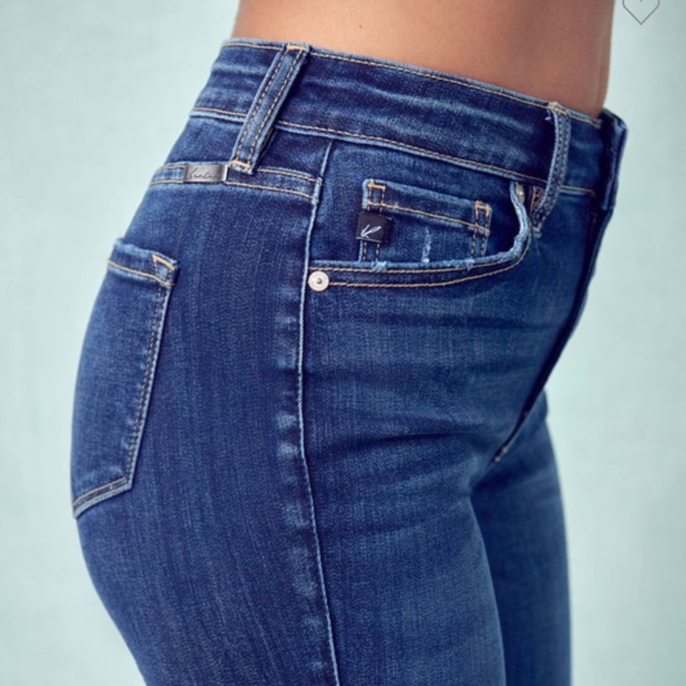 -NWT KanCan Distressed Hem Skinny Ankle Jeans Sizes 24 - Picture 5 of 7